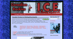 Desktop Screenshot of canadianrockiesice.com